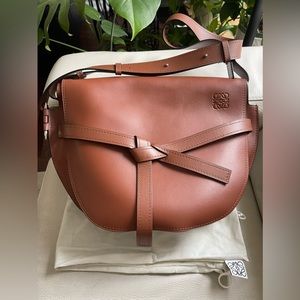 Extremely Rare!!! Loewe Gate XL Cognac Bag